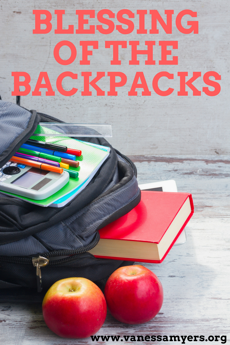 Blessing of the Backpacks for your Church