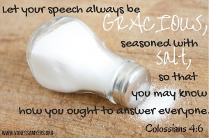 Colossians 4:6
