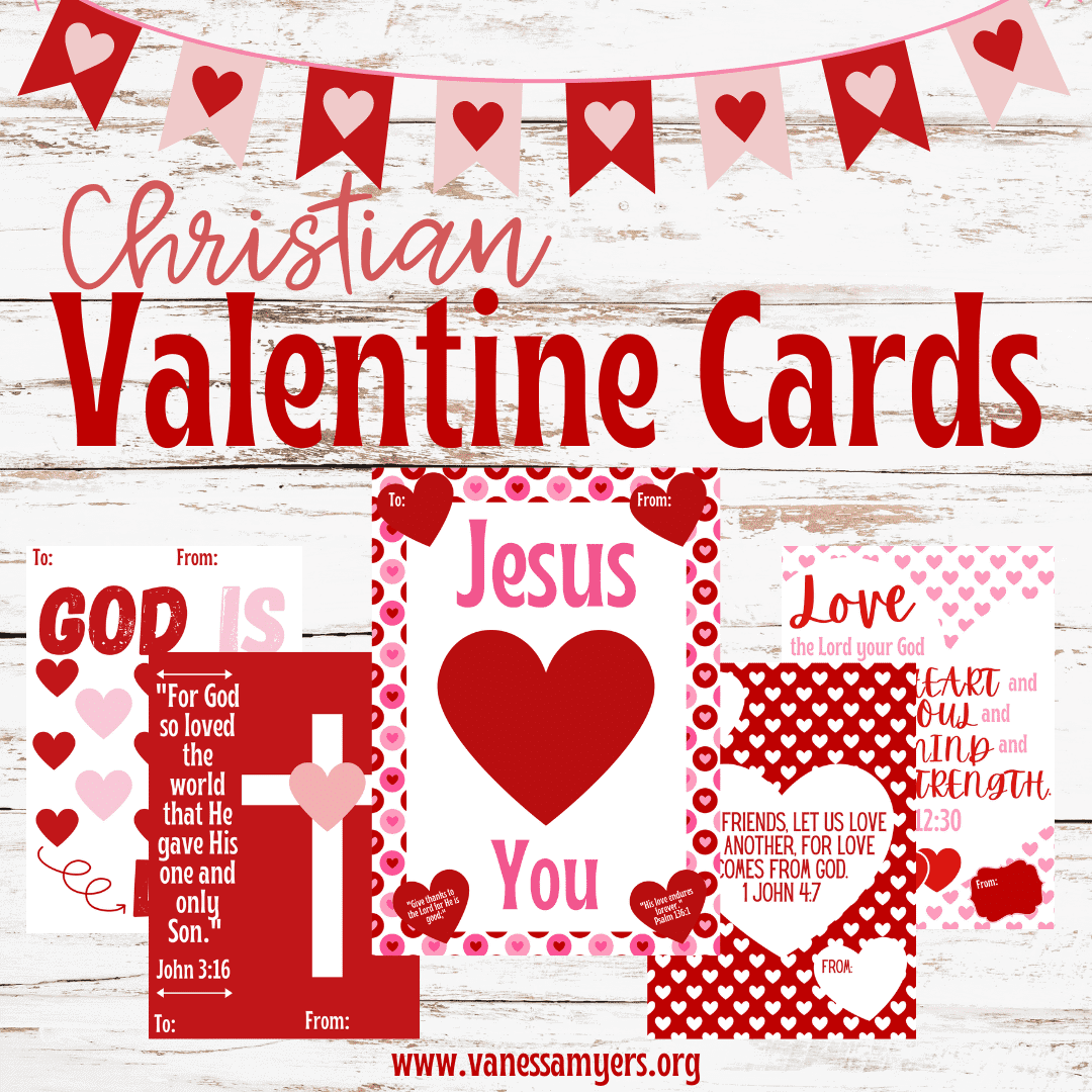 Christian Valentine Cards - Vanessa Myers